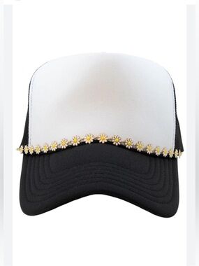Katydid Trucker Hat Daisy Chain - Hat not included.